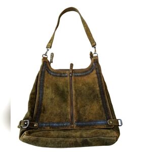 Old Gringo brown suede bag
